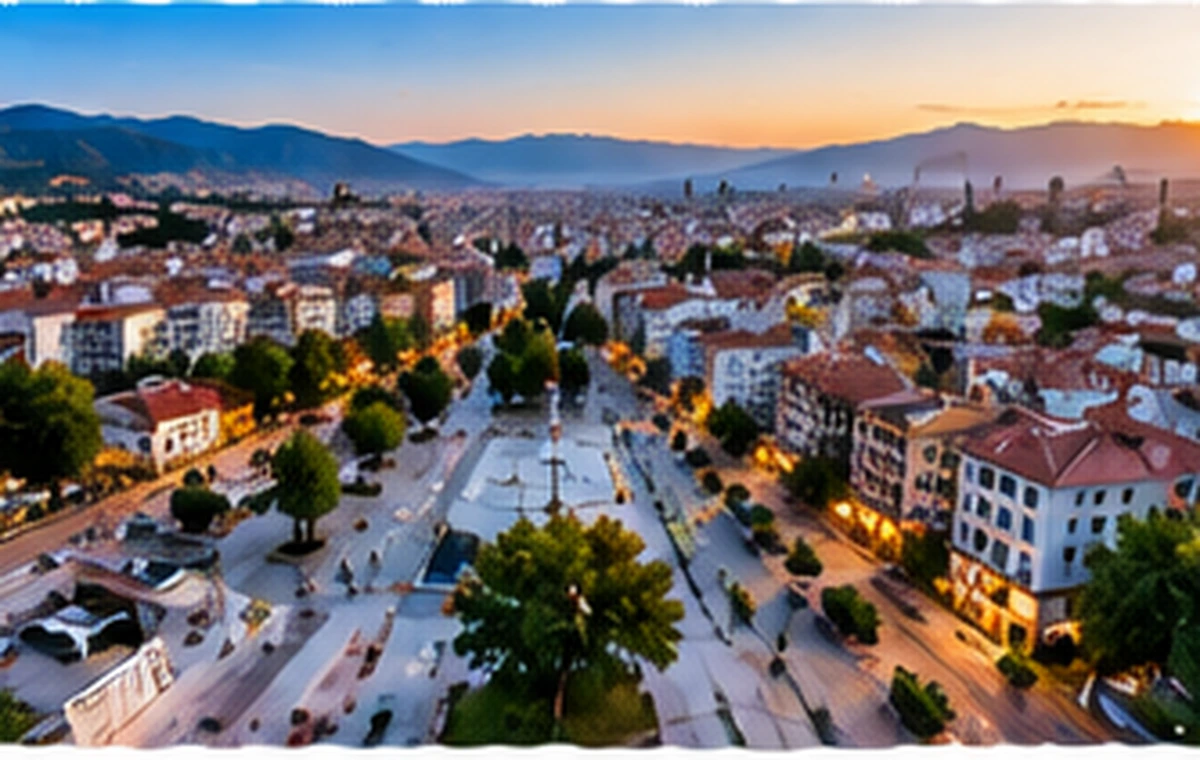 İnegöl şehir merkezi ve kent yaşamı